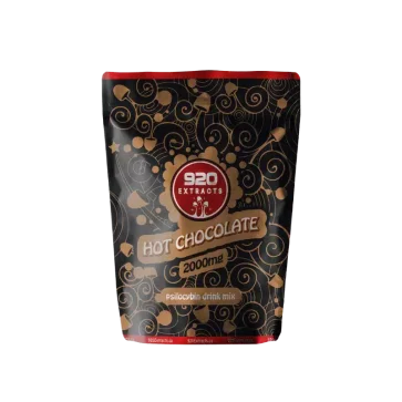 Front view of Hot Chocolate Psilocybin Drink Mix