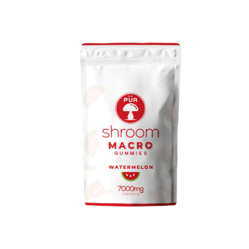 Front side of Pur Macro Gummy package