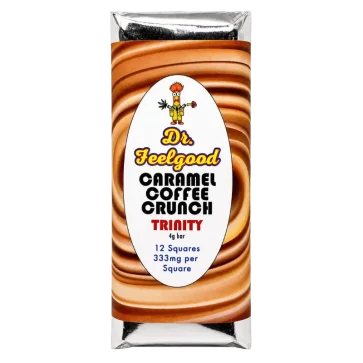 caramel coffee crunch mushroom bar