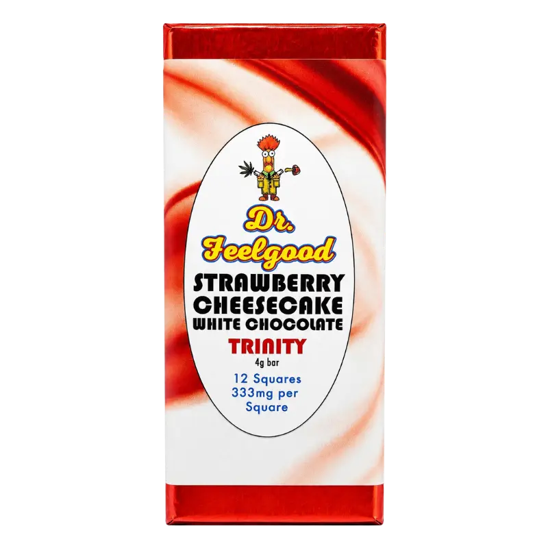 Strawberry Cheesecake Mushroom Bar 1 strawberry cheesecake mushroom bar