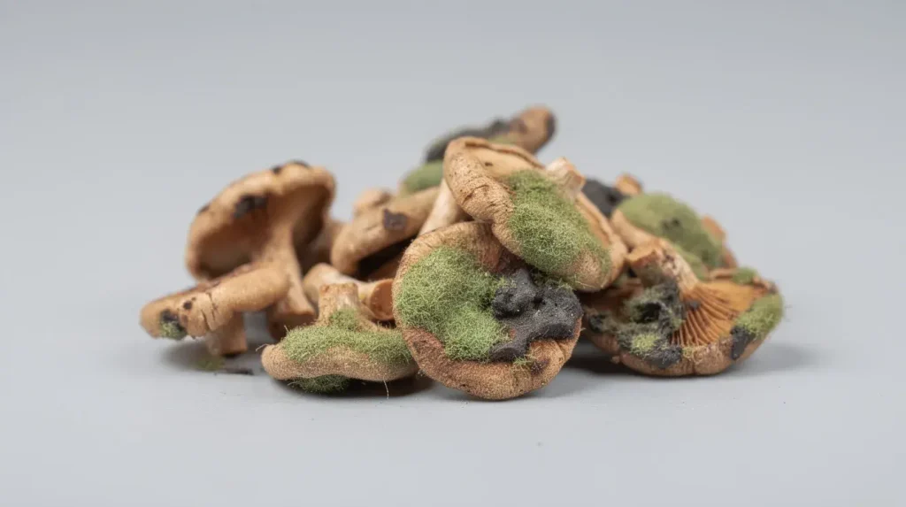 Magic Mushrooms Gone Bad: The Ultimate Guide to Old, Weak & Spoiled Dried Shrooms 2 Moldy mushrooms